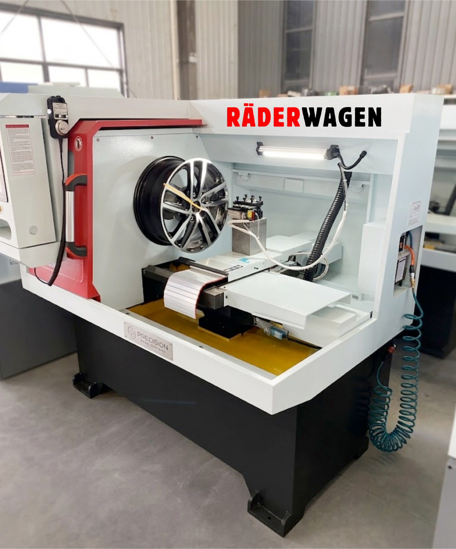 X1 DIAMOND, tour CNC de rectification de jante RÄDERWAGEN